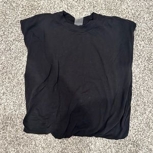 Calia black cropped tank. Never worn.